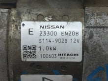 2009-2012 Nissan Sentra Car Starter Motor Solenoid OEM P/N:23300 EN20B Fits 2009 2010 2011 2012 2013 OEM Used Auto Parts