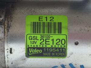 2014-2016 Kia Forte Car Starter Motor Solenoid OEM P/N:36100-2E120 Fits 2012 2013 2014 2015 2016 OEM Used Auto Parts