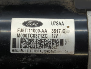 2018-2019 Ford Escape Car Starter Motor Solenoid OEM P/N:FJ5T-11000-AA Fits 2018 2019 OEM Used Auto Parts