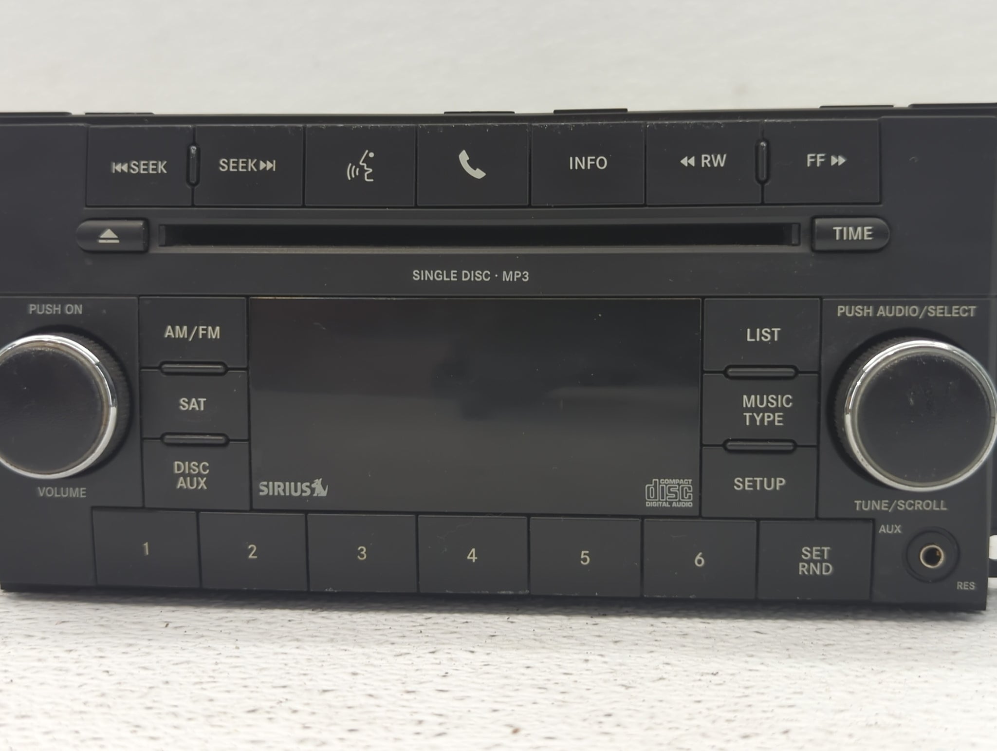 2010 Dodge Challenger Radio Am Fm Cd Player Receiver Replacement Pn