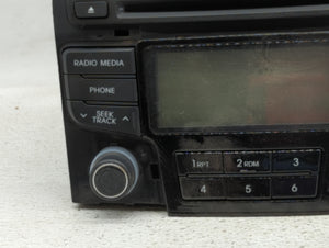 2012-2015 Hyundai Sonata Radio AM FM Cd Player Receiver Replacement P/N:96180-3Q600 96180-3Q700 Fits 2012 2013 2014 2015 OEM Used Auto Parts