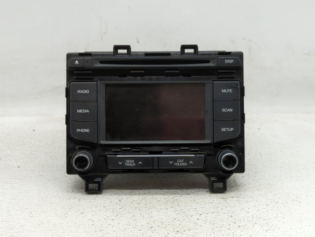 2015 Hyundai Sonata Radio AM FM Cd Player Receiver Replacement P/N:96180-C20004X 96170-C20004X Fits OEM Used Auto Parts