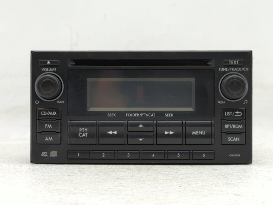 2012-2014 Subaru Impreza Radio AM FM Cd Player Receiver Replacement P/N:86201FJ600 86201FJ620 Fits 2012 2013 2014 OEM Used Auto Parts