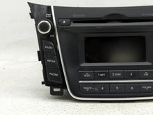 2016-2017 Hyundai Elantra Gt Radio AM FM Cd Player Receiver Replacement P/N:96170-A5260GU 96170-A5260GU Fits 2016 2017 OEM Used Auto Parts