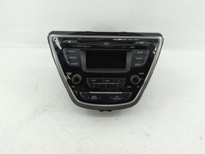 2013 Hyundai Elantra Radio AM FM Cd Player Receiver Replacement P/N:96170-3X165RA5 Fits OEM Used Auto Parts