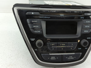 2013 Hyundai Elantra Radio AM FM Cd Player Receiver Replacement P/N:96170-3X165RA5 Fits OEM Used Auto Parts