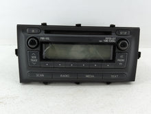 2012-2014 Toyota Prius C Radio AM FM Cd Player Receiver Replacement P/N:86120-52D10 Fits 2012 2013 2014 OEM Used Auto Parts