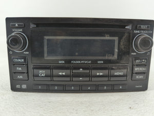 2012-2014 Subaru Impreza Radio AM FM Cd Player Receiver Replacement P/N:86201FJ600 86201FJ620 Fits 2012 2013 2014 OEM Used Auto Parts