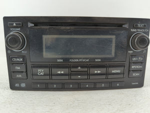 2012-2014 Subaru Impreza Radio AM FM Cd Player Receiver Replacement P/N:86201FJ600 86201FJ620 Fits 2012 2013 2014 OEM Used Auto Parts