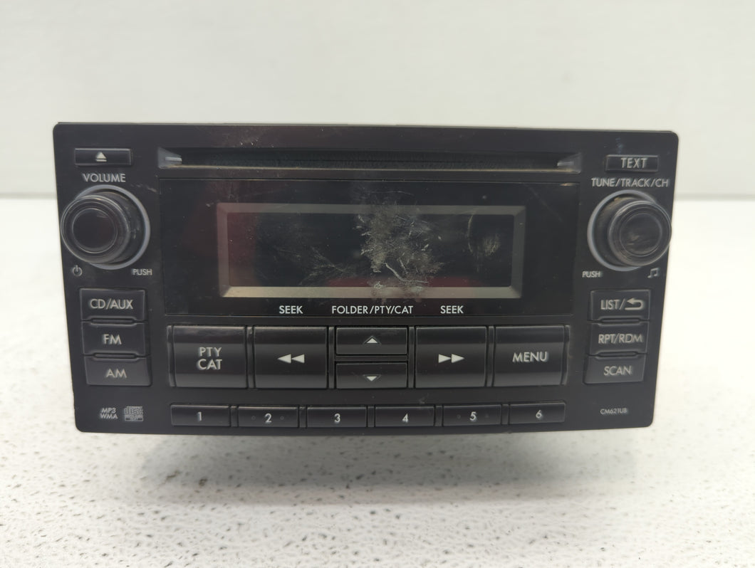 2012-2014 Subaru Impreza Radio AM FM Cd Player Receiver Replacement P/N:86201FJ600 86201FJ620 Fits 2012 2013 2014 OEM Used Auto Parts