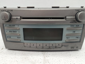 2007-2009 Toyota Camry Radio AM FM Cd Player Receiver Replacement P/N:86120-06180 86120-06181 Fits 2007 2008 2009 OEM Used Auto Parts