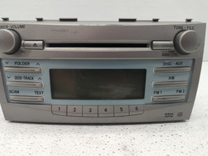 2007-2009 Toyota Camry Radio AM FM Cd Player Receiver Replacement P/N:86120-06180 86120-06181 Fits 2007 2008 2009 OEM Used Auto Parts