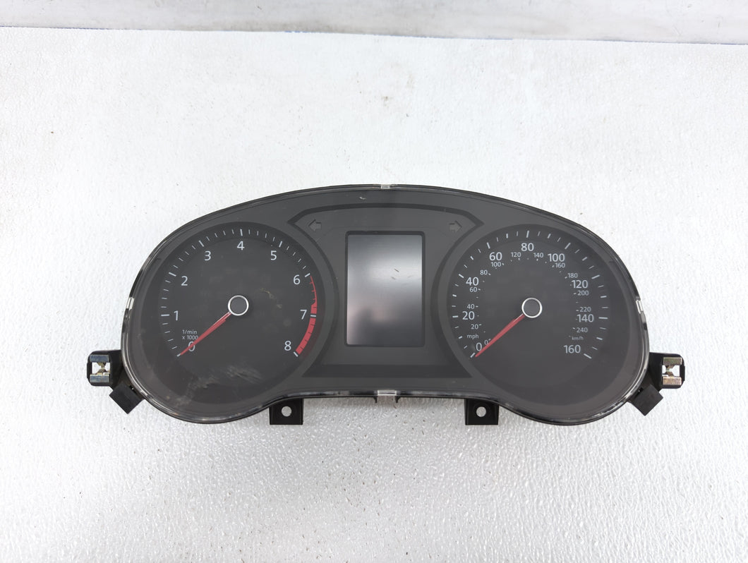 2016 Volkswagen Jetta Instrument Cluster Speedometer Gauges P/N:5C6920955A 5C6920956A Fits OEM Used Auto Parts