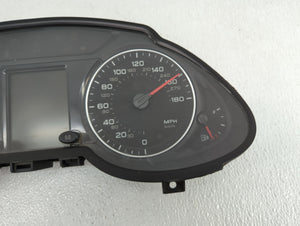 2011-2012 Audi Q5 Instrument Cluster Speedometer Gauges P/N:8R0920981G 8R0 920 981 G Fits 2011 2012 OEM Used Auto Parts