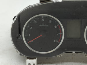 2015 Subaru Forester Instrument Cluster Speedometer Gauges P/N:85002SG660 Fits OEM Used Auto Parts