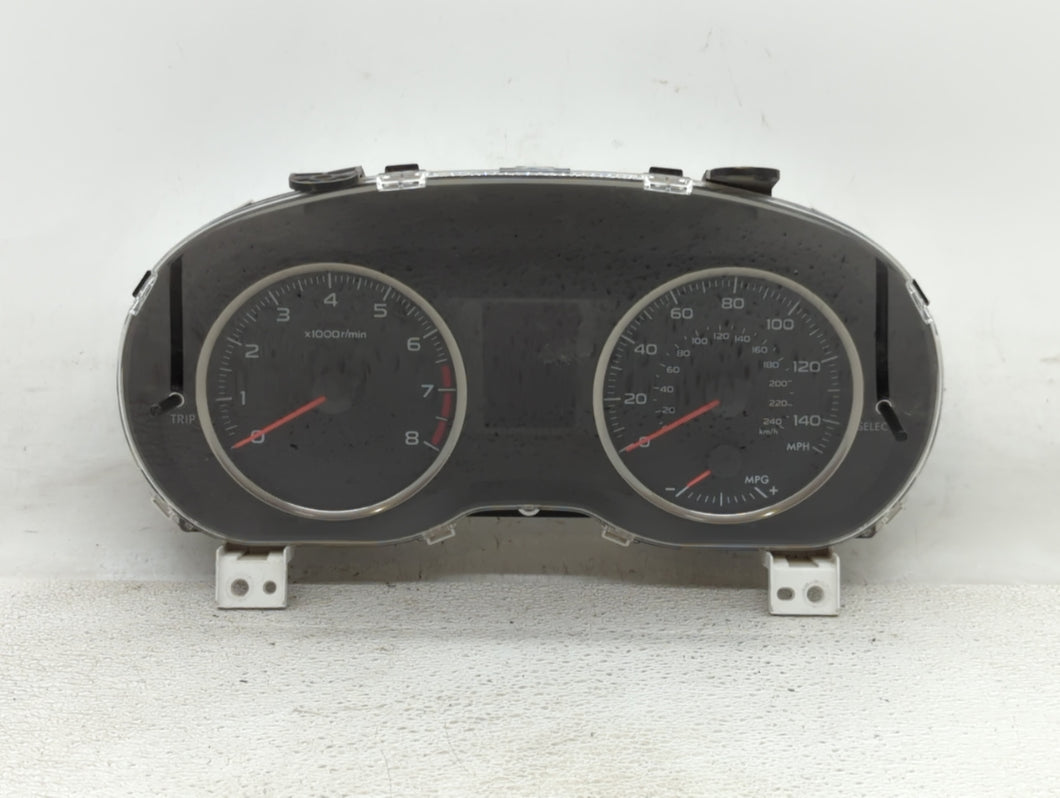 2015 Subaru Impreza Instrument Cluster Speedometer Gauges P/N:85013FJ620 85004FJ160 Fits OEM Used Auto Parts