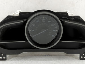 2017 Mazda 3 Instrument Cluster Speedometer Gauges P/N:BJS7 55 430 Fits OEM Used Auto Parts