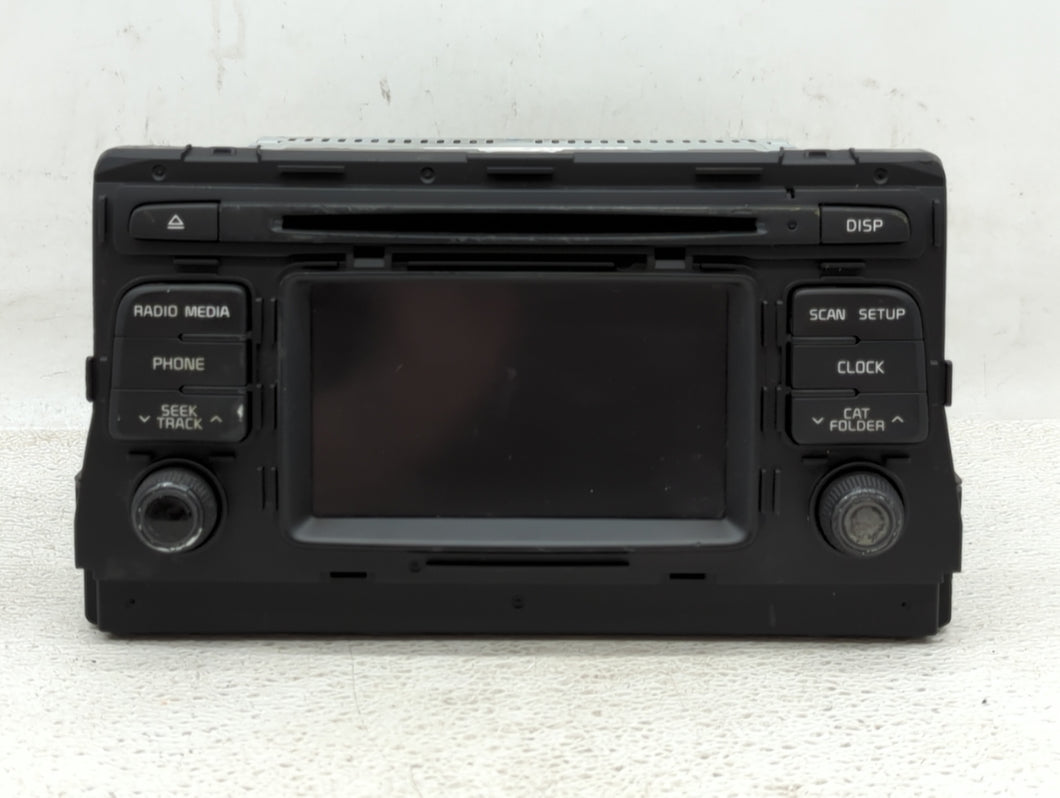 2016-2018 Kia Optima Radio AM FM Cd Player Receiver Replacement P/N:96180-D5100WK 96180-A8150WK Fits 2016 2017 2018 OEM Used Auto Parts