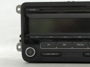 2011-2014 Volkswagen Jetta Radio AM FM Cd Player Receiver Replacement P/N:1K0 035 164 D 1K0 035 164 Fits 2010 2011 2012 2013 2014 OEM Used Auto Parts