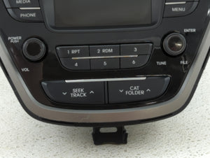 2013 Hyundai Elantra Radio AM FM Cd Player Receiver Replacement P/N:96170-3X165RA5 Fits OEM Used Auto Parts