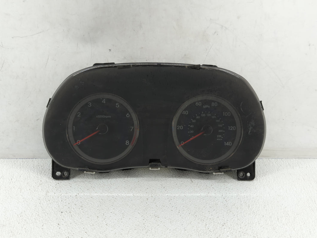 2013-2014 Hyundai Accent Instrument Cluster Speedometer Gauges P/N:94001-1R005 Fits 2013 2014 OEM Used Auto Parts