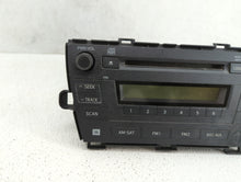 2010-2011 Toyota Prius Radio AM FM Cd Player Receiver Replacement P/N:86120-47370 Fits 2010 2011 OEM Used Auto Parts