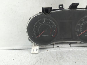 2012 Mitsubishi Lancer Instrument Cluster Speedometer Gauges P/N:8100B824 Fits OEM Used Auto Parts