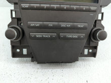 2007-2009 Lexus Es350 Radio AM FM Cd Player Receiver Replacement P/N:86120-33720 55900-33C10 Fits 2007 2008 2009 OEM Used Auto Parts