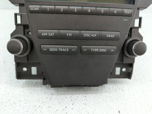 2007-2009 Lexus Es350 Radio AM FM Cd Player Receiver Replacement P/N:86120-33720 55900-33C10 Fits 2007 2008 2009 OEM Used Auto Parts