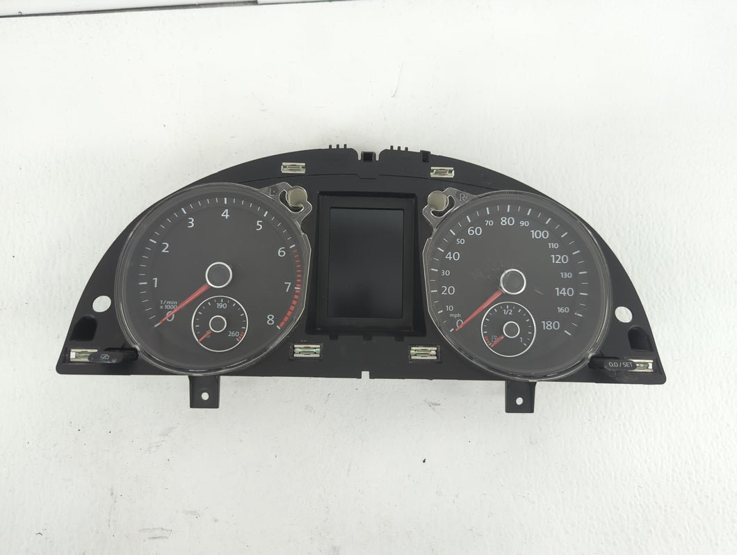 2009-2010 Volkswagen Cc Instrument Cluster Speedometer Gauges P/N:3C8 920 970M 3C8 920 970J Fits 2009 2010 OEM Used Auto Parts