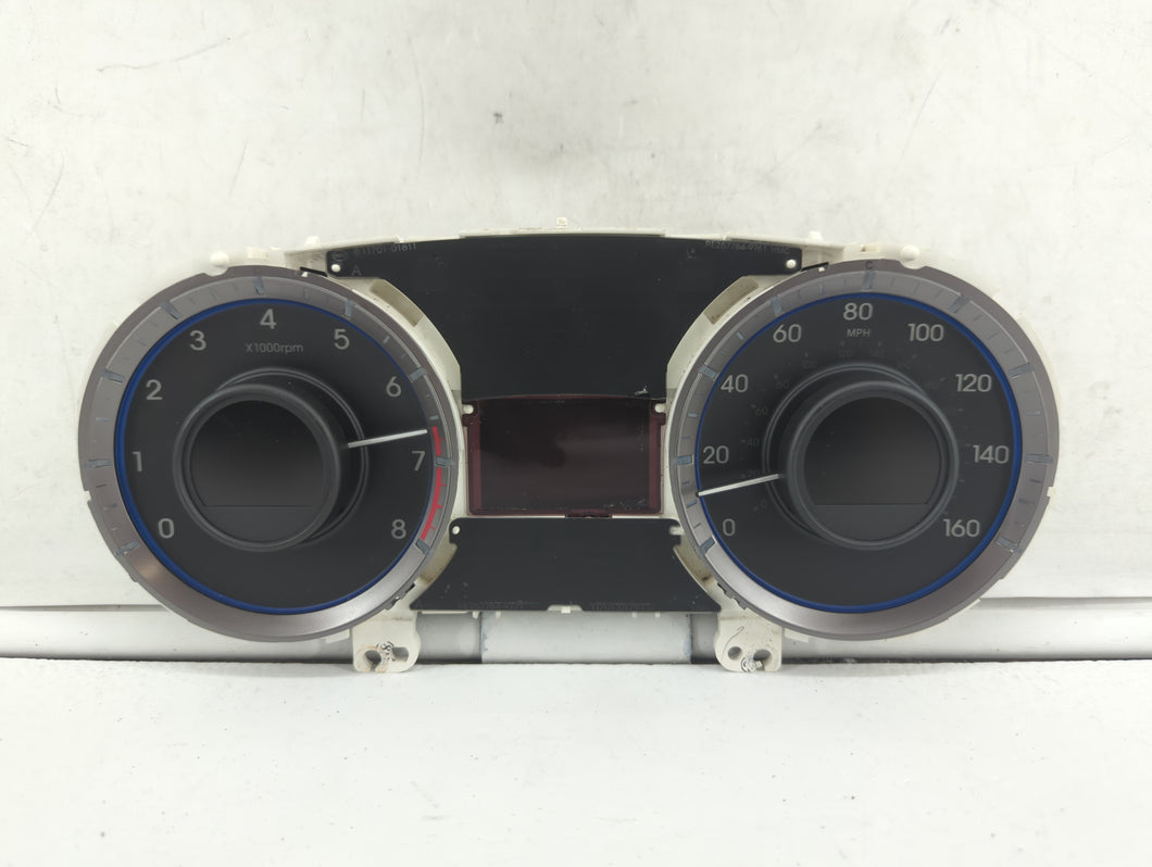 2011-2014 Hyundai Sonata Instrument Cluster Speedometer Gauges P/N:94001-3Q014 94001-3Q010 Fits 2011 2012 2013 2014 OEM Used Auto Parts