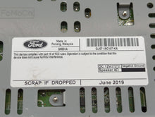 2019 Ford Escape Radio AM FM Cd Player Receiver Replacement P/N:GJ5T-19C107-HA GJ5T-19C107-KA Fits OEM Used Auto Parts