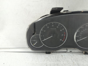 2012 Subaru Legacy Instrument Cluster Speedometer Gauges P/N:85003AJ64A Fits OEM Used Auto Parts