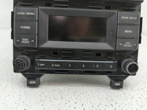 2015 Hyundai Sonata Radio AM FM Cd Player Receiver Replacement P/N:98170-C20004X Fits OEM Used Auto Parts