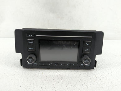 2017 Honda Civic Radio AM FM Cd Player Receiver Replacement P/N:39100-TGG-A011-M1 Fits OEM Used Auto Parts