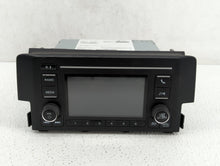 2016-2017 Honda Civic Radio AM FM Cd Player Receiver Replacement P/N:39100-TBA-A11 Fits 2016 2017 OEM Used Auto Parts