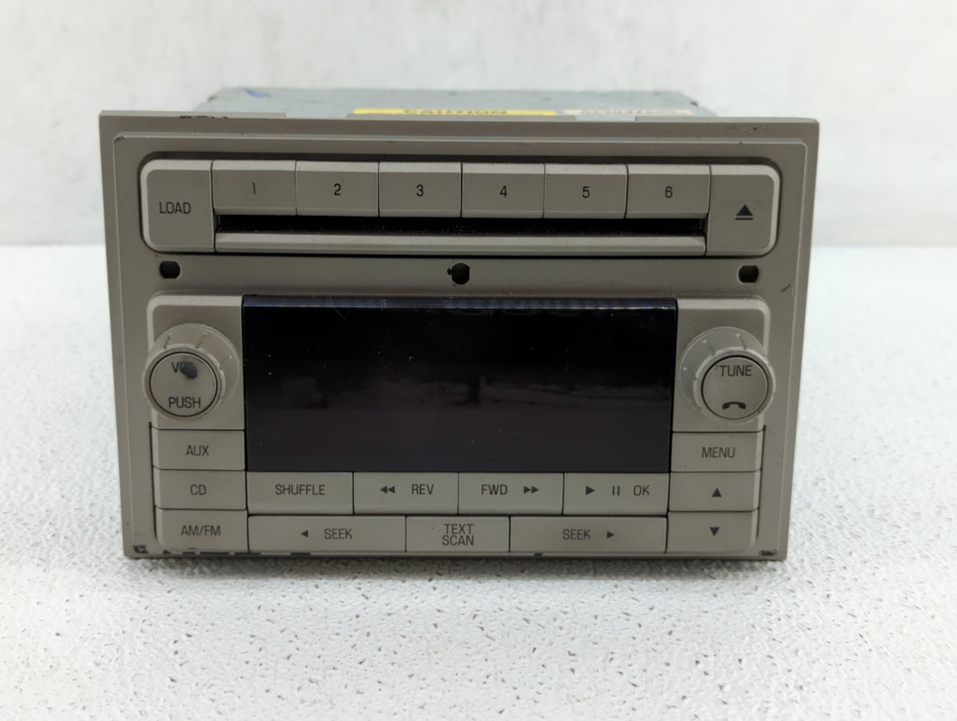 2008 Lincoln Mkz Radio AM FM Cd Player Receiver Replacement P/N:8H6T-18C815-AC 8H6T-18C815-BD Fits OEM Used Auto Parts