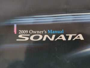 2009 Hyundai Sonata Owners Manual Book Guide OEM Used Auto Parts