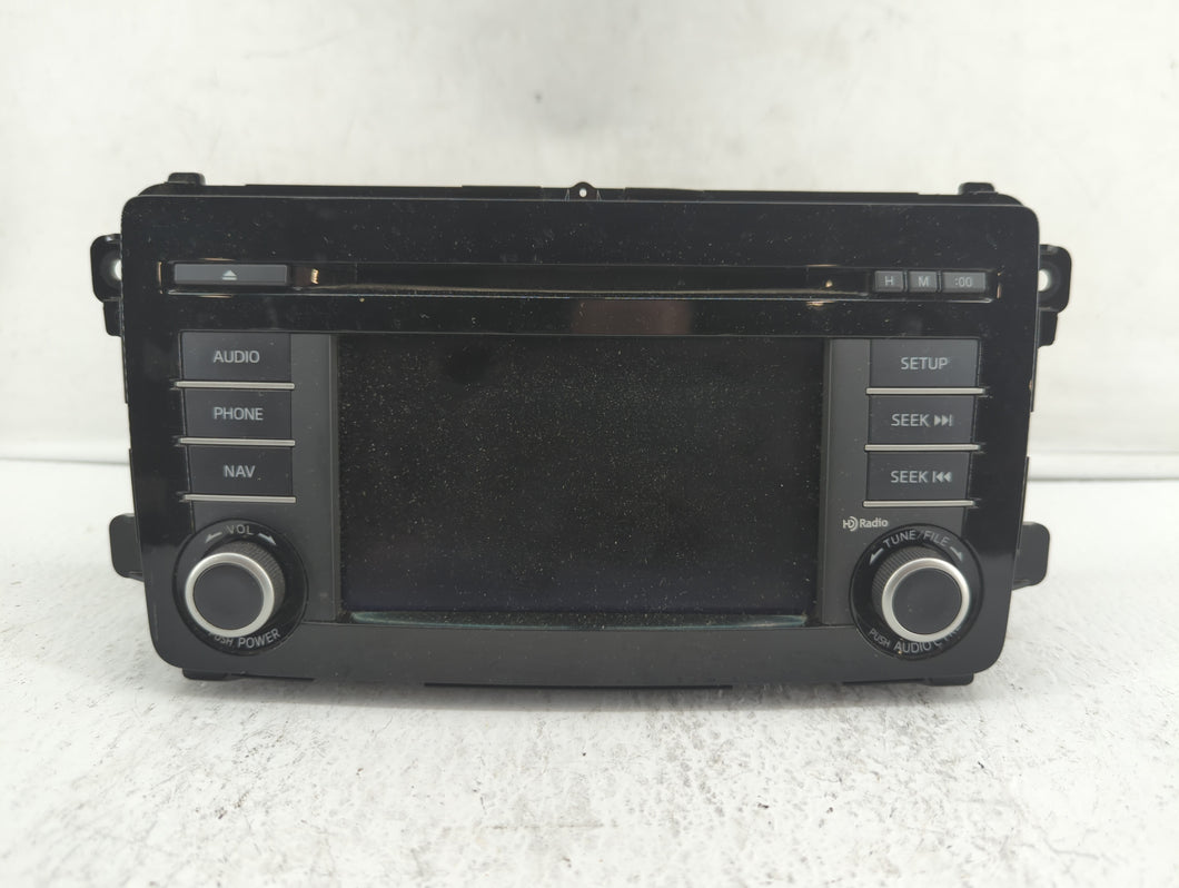 2013-2014 Mazda Cx-9 Radio AM FM Cd Player Receiver Replacement P/N:TK22 66 DV0 TK22 66 DV0B Fits 2013 2014 OEM Used Auto Parts