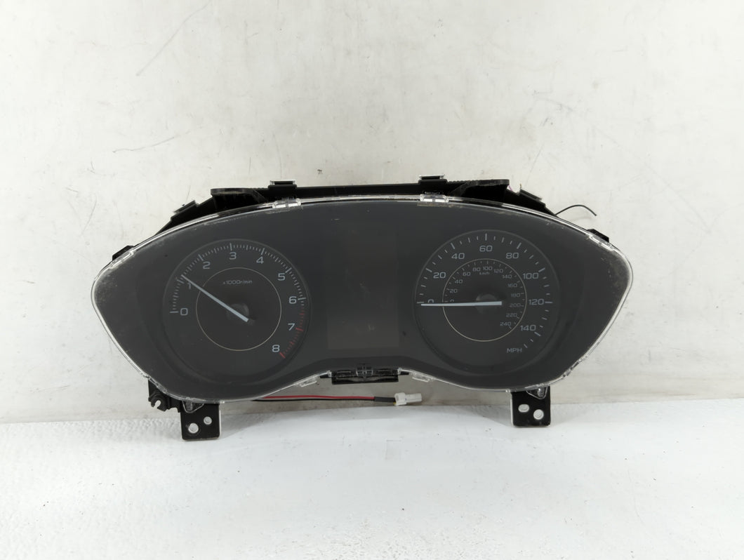 2019 Subaru Impreza Instrument Cluster Speedometer Gauges P/N:85002FL21A 85003FL20A Fits OEM Used Auto Parts