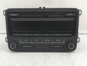 2015-2017 Volkswagen Jetta Radio AM FM Cd Player Receiver Replacement P/N:1K0 035 164 J 1K0 035 164 H Fits 2014 2015 2016 2017 OEM Used Auto Parts