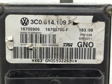 2009-2010 Volkswagen Passat ABS Pump Control Module Replacement P/N:3C0.614.109.T 3C0614109T Fits 2009 2010 OEM Used Auto Parts