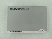 2016 Kia Sorento Owners Manual Book Guide OEM Used Auto Parts