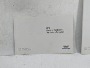 2016 Hyundai Santa Fe Owners Manual Book Guide OEM Used Auto Parts