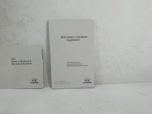 2016 Hyundai Santa Fe Owners Manual Book Guide OEM Used Auto Parts