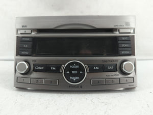 2010-2012 Subaru Legacy Radio AM FM Cd Player Receiver Replacement P/N:86201AJ65A 86201AJ64A Fits 2010 2011 2012 OEM Used Auto Parts