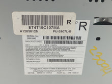 2014 Ford Edge Radio AM FM Cd Player Receiver Replacement P/N:ET4T-19C107-KA ET4T-19C107-NA Fits 2015 OEM Used Auto Parts