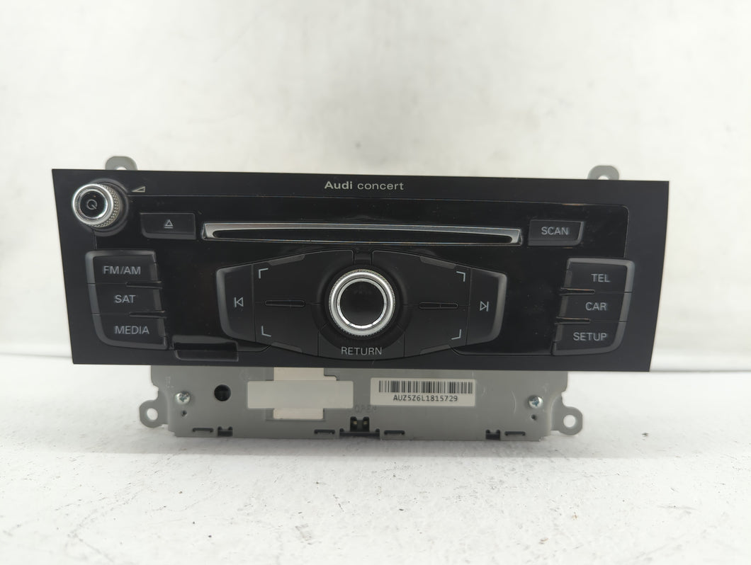 2013-2016 Audi A4 Quattro Radio AM FM Cd Player Receiver Replacement P/N:8R1 035 186 H 8R1 035 186 B Fits 2013 2014 2015 2016 OEM Used Auto Parts