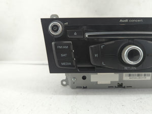 2013-2016 Audi A4 Quattro Radio AM FM Cd Player Receiver Replacement P/N:8R1 035 186 H 8R1 035 186 B Fits 2013 2014 2015 2016 OEM Used Auto Parts