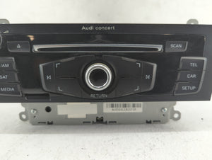 2013-2016 Audi A4 Quattro Radio AM FM Cd Player Receiver Replacement P/N:8R1 035 186 H 8R1 035 186 B Fits 2013 2014 2015 2016 OEM Used Auto Parts